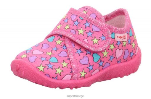 Superfit Norge 006JJ151 rosa | Superfit spotty - tøffel med borrelås