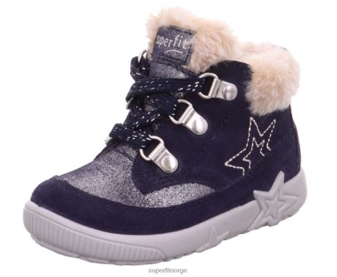 Superfit Norge 006JJ511 blå | Superfit starlight - støvel med snøring