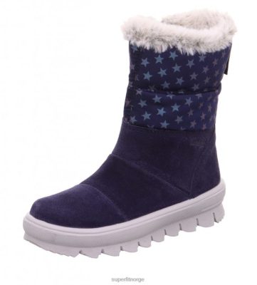 Superfit Norge 006JJ720 blå | Superfit flavia - støvel med glidelås