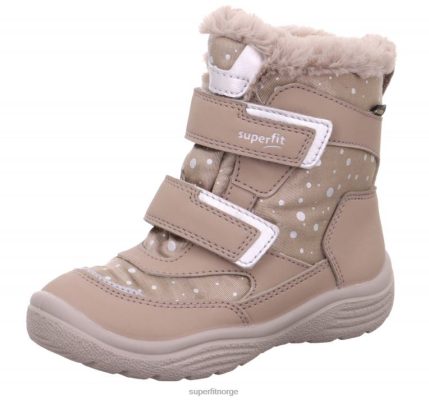 Superfit Norge 006JJ749 beige | Superfit krystall - støvel med borrelås