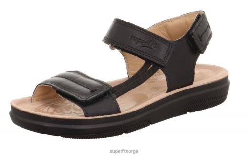 Superfit Norge 006JJ872 svart | Superfit paloma - sandal med borrelås