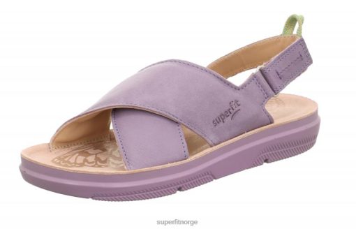 Superfit Norge 006JJ875 lilla | Superfit paloma - sandal med borrelås
