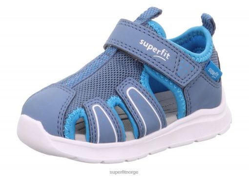 Superfit Sandaler Barn 006JJ175 blå/turkis | Superfit wave - sandal med borrelås