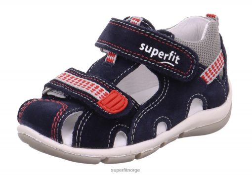 Superfit Sandaler Barn 006JJ197 hav/kombi | Superfit freddy - sandal med borrelås
