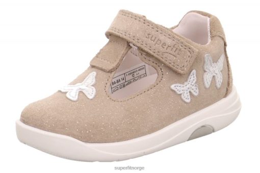 Superfit Sandaler Barn 006JJ199 beige | Superfit lillo - lave sneakers med borrelås