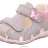 Superfit Sandaler Barn 006JJ229 lys grå/rosa | Superfit fanni - sandal med borrelås