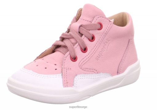 Superfit Sko 006JJ258 rosa/hvit | Superfit superfree - lave sneakers med snøring