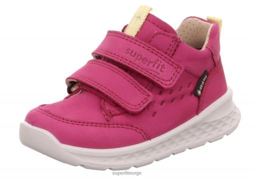 Superfit Sko 006JJ363 rosa/gul | Superfit breeze - lave joggesko med borrelås