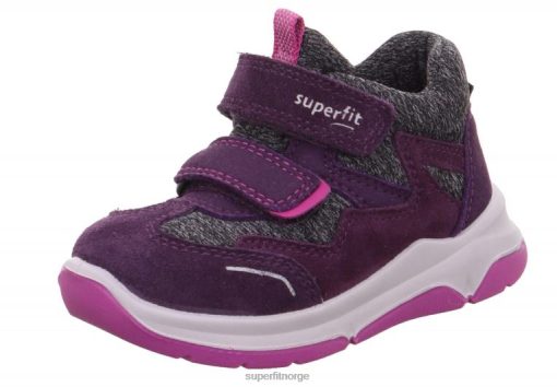 Superfit Sko 006JJ382 lilla/rosa | Superfit cooper - lave joggesko med borrelås