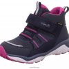 Superfit Sko 006JJ388 blå/rosa | Superfit sport5 - høye sneakers med borrelås