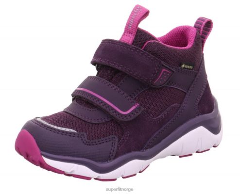 Superfit Sko 006JJ418 lilla/rosa | Superfit sport5 - høye sneakers med borrelås