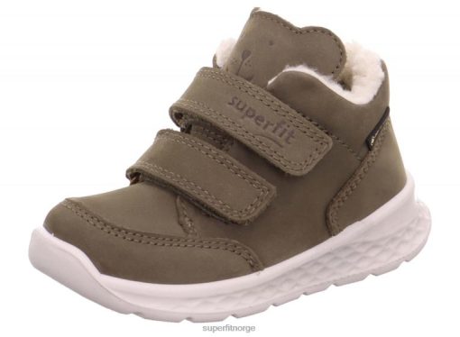 Superfit Sko 006JJ424 grønn | Superfit breeze - lave joggesko med borrelås