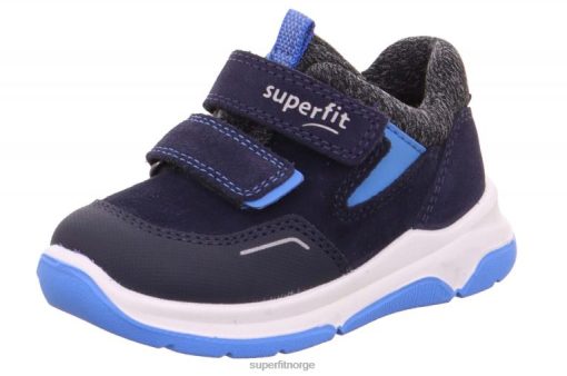 Superfit Sko 006JJ427 blå/lyseblå | Superfit cooper - lave joggesko med borrelås