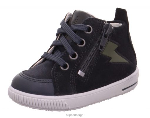 Superfit Sko 006JJ429 grå | Superfit moppy - lave sneakers med glidelås