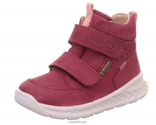 Superfit Sko 006JJ433 rosa/oransje | Superfit breeze - høye sneakers med borrelås