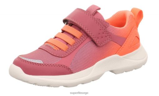 Superfit Sko 006JJ521 rosa/oransje | Superfit rush - joggesko lave med borrelås