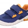 Superfit Sko 006JJ540 blå/oransje | Superfit trace - joggesko lave med borrelås