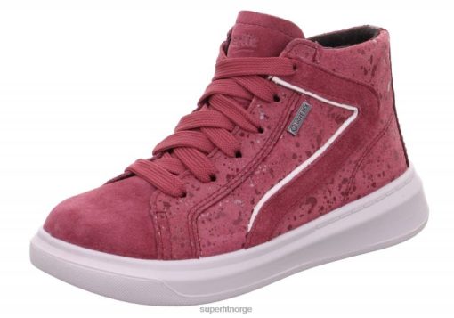 Superfit Sko 006JJ837 rosa | Superfit cosmo - høye sneakers med glidelås
