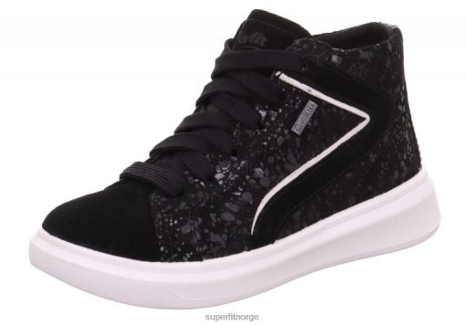 Superfit Sko 006JJ842 svart | Superfit cosmo - høye sneakers med glidelås