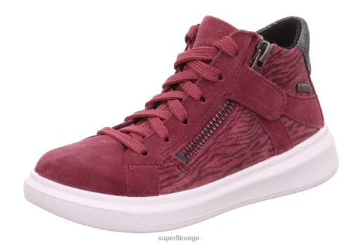 Superfit Sko 006JJ862 rosa | Superfit cosmo - høye sneakers med glidelås