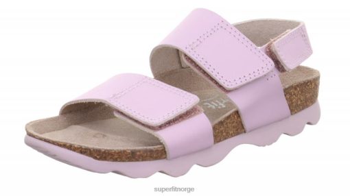 Superfit Tøfler 006JJ568 lilla | Superfit gelé - sandal med borrelås