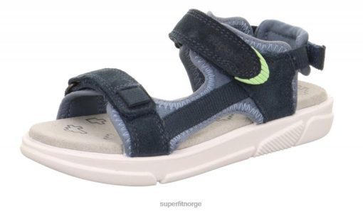 Superfit Tøfler 006JJ629 blå | Superfit pixie - sandal med borrelås